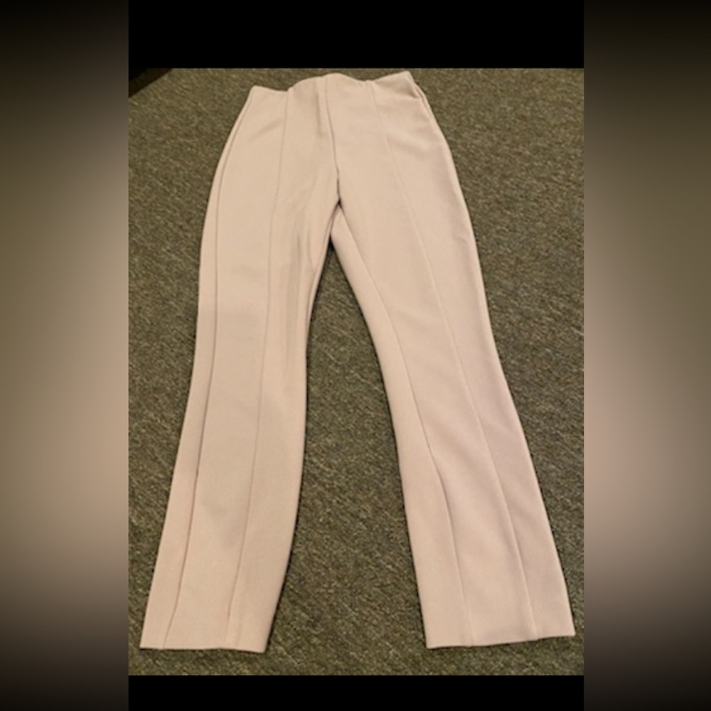 EUC ASOS Design Sz 6 Tall pink dress pants slacks career bottoms straight leg